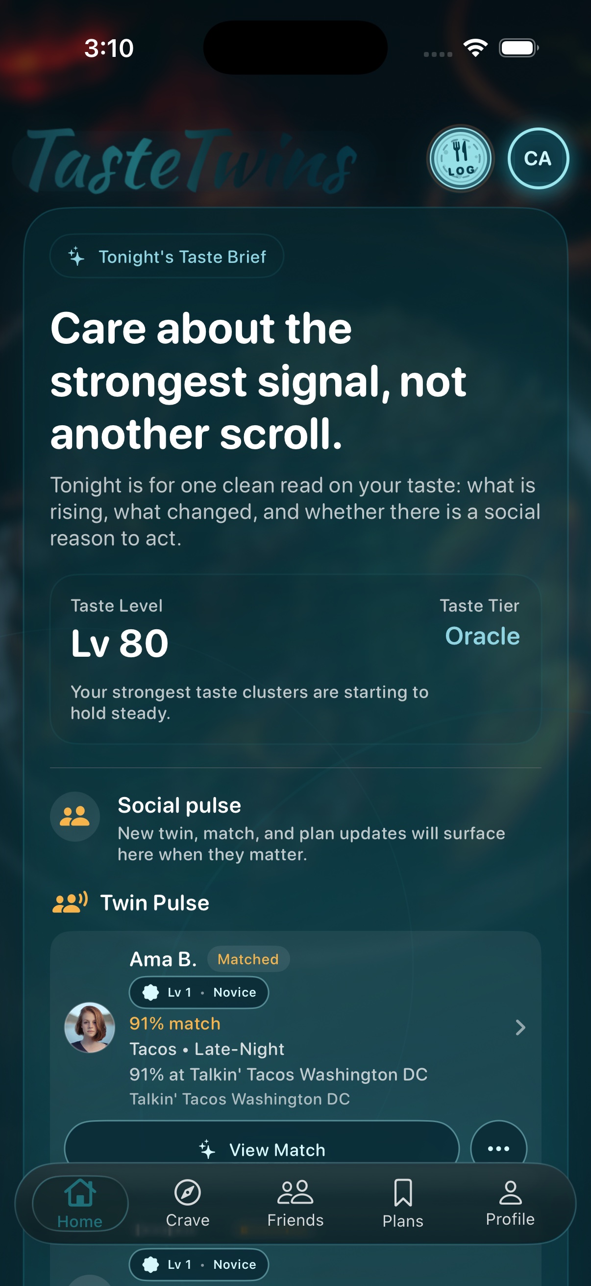 Oceanic Home Feed
