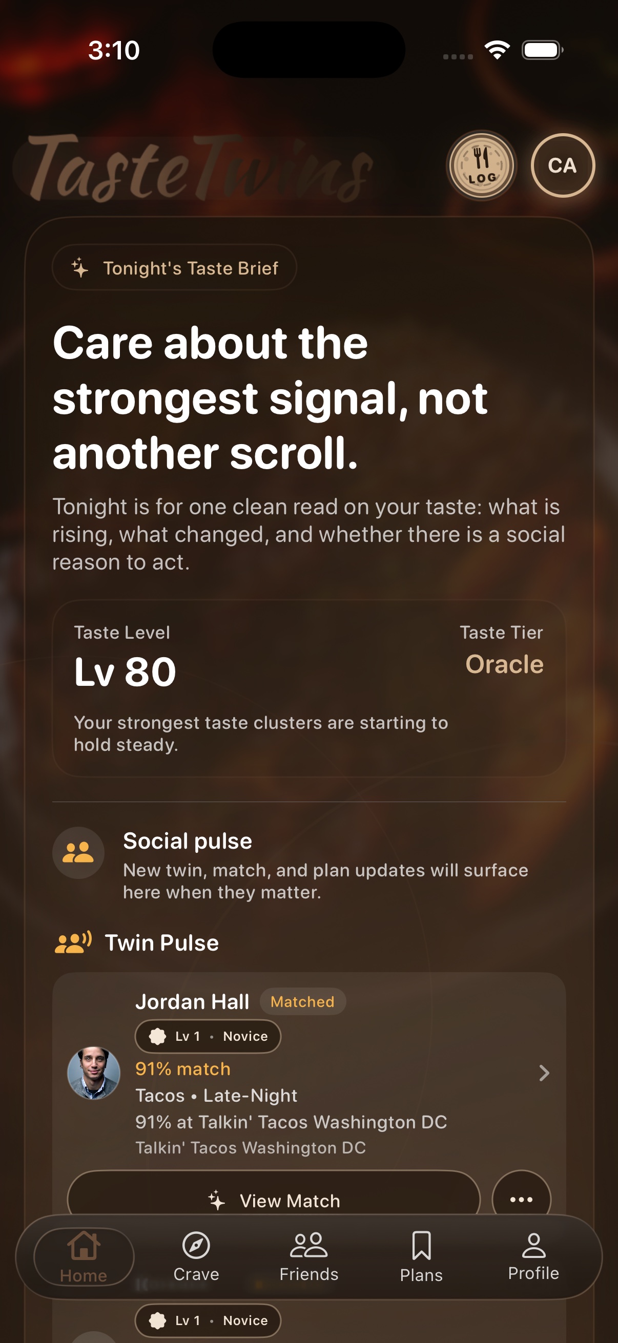Umami Home Feed